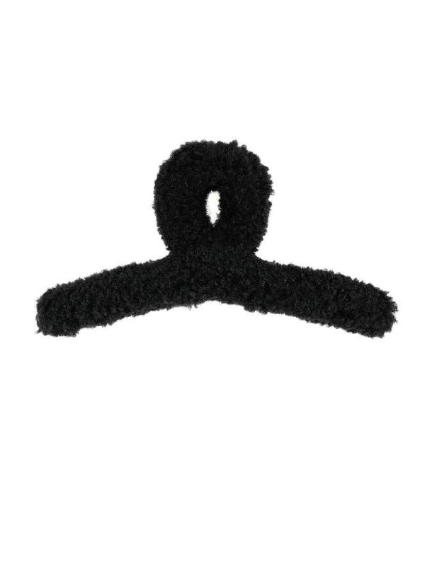 Fluffy teddy haarclip