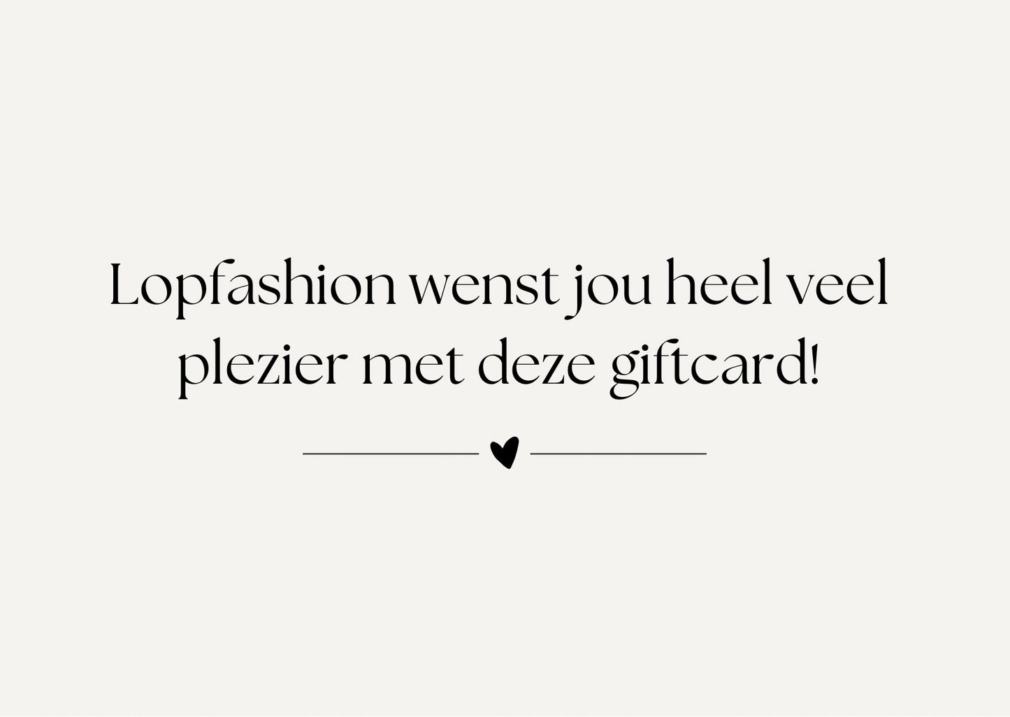 Gift card
