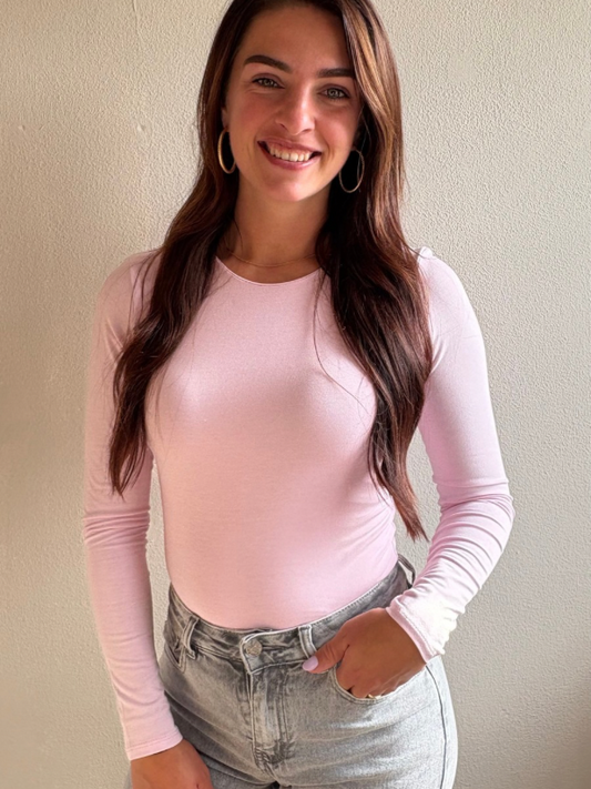 Lana top roze