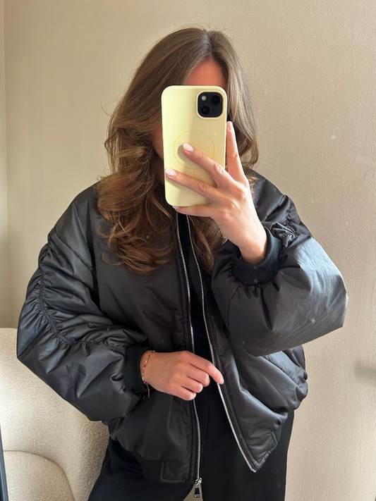 Fay bomberjas zwart