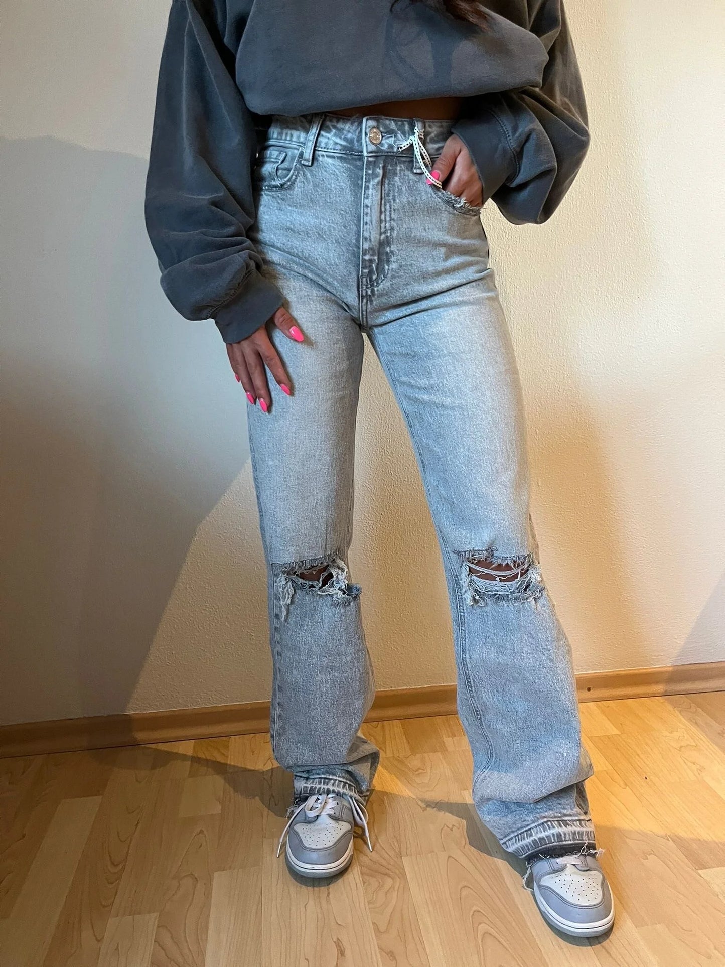 Joan Jeans Grijs