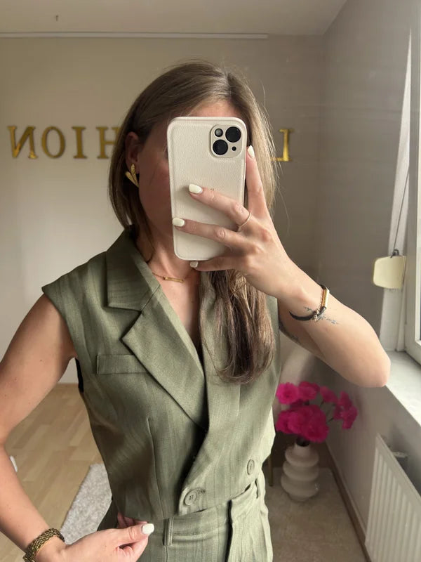 Sara Cropped Gilet